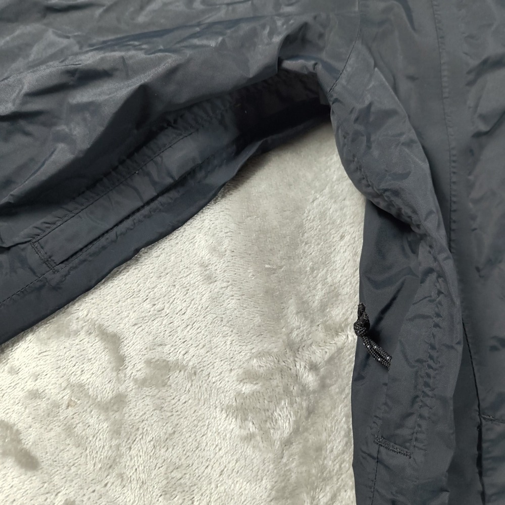 Columbia Rain Jacket Men Medium Black OmniTech Hooded Lightweight Shell Full Zip - Picture 7 of 13